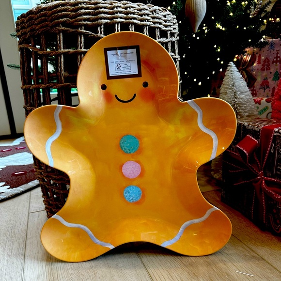 Cupcakes & Cashmere Gingerbread tray large cocoa cakes cookies Santa Christmas - Picture 2 of 7